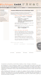 Mobile Screenshot of blechinger-gmbh.de